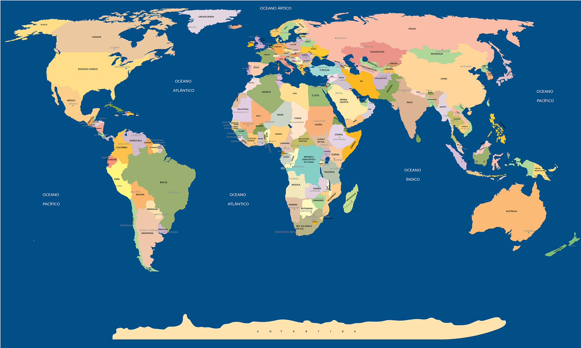 Mapa Del Mundo World Maps By Country TSCPU